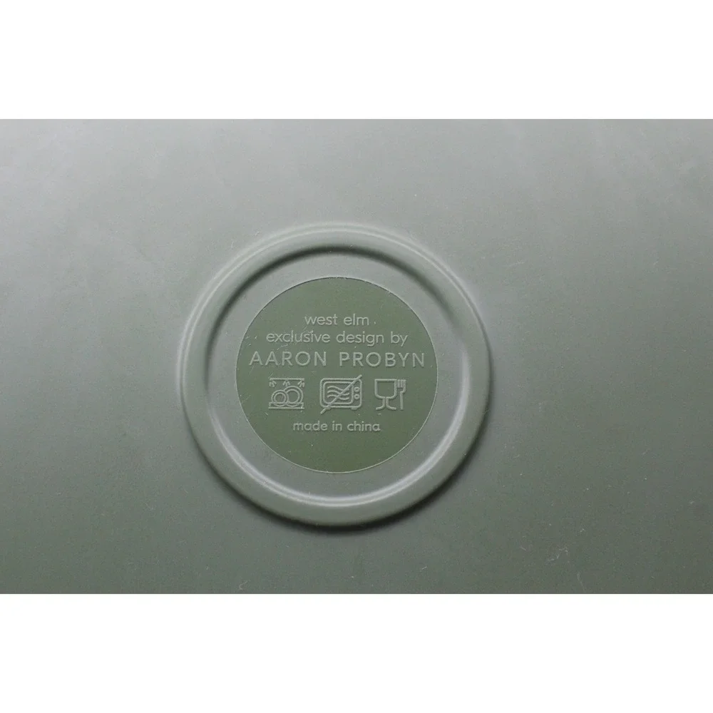 Lot of 4 MCM Green West‎ Elm Aaron Probyn Modern Melamine 8